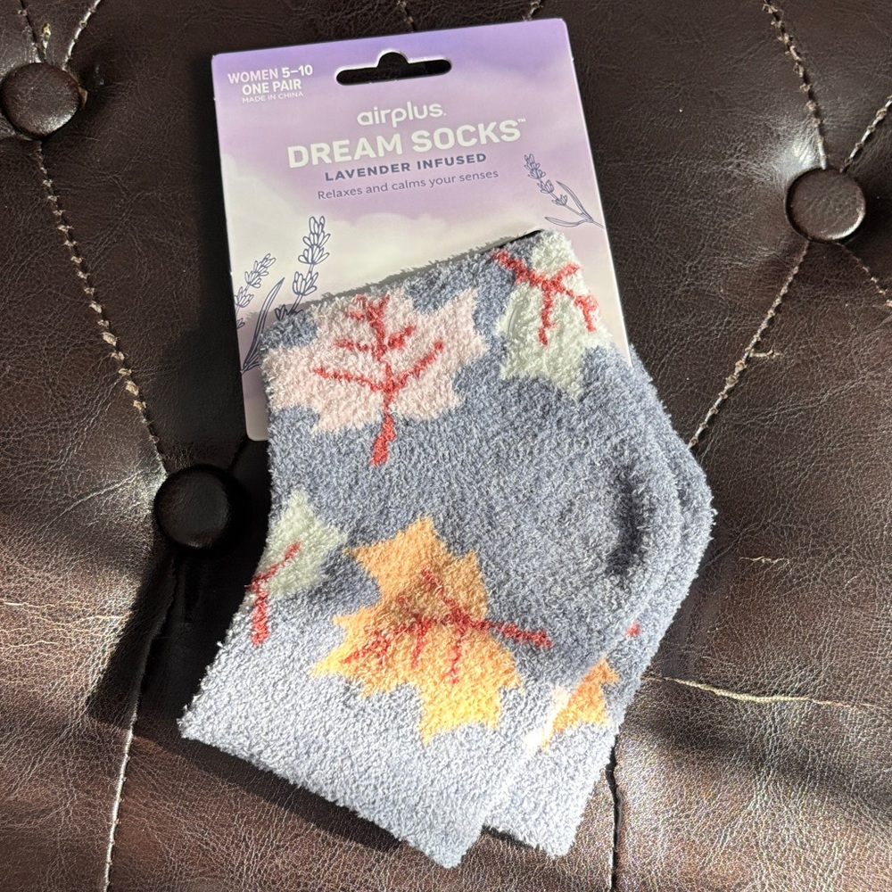 Dream Socks - Lavender Infused Gray Socks